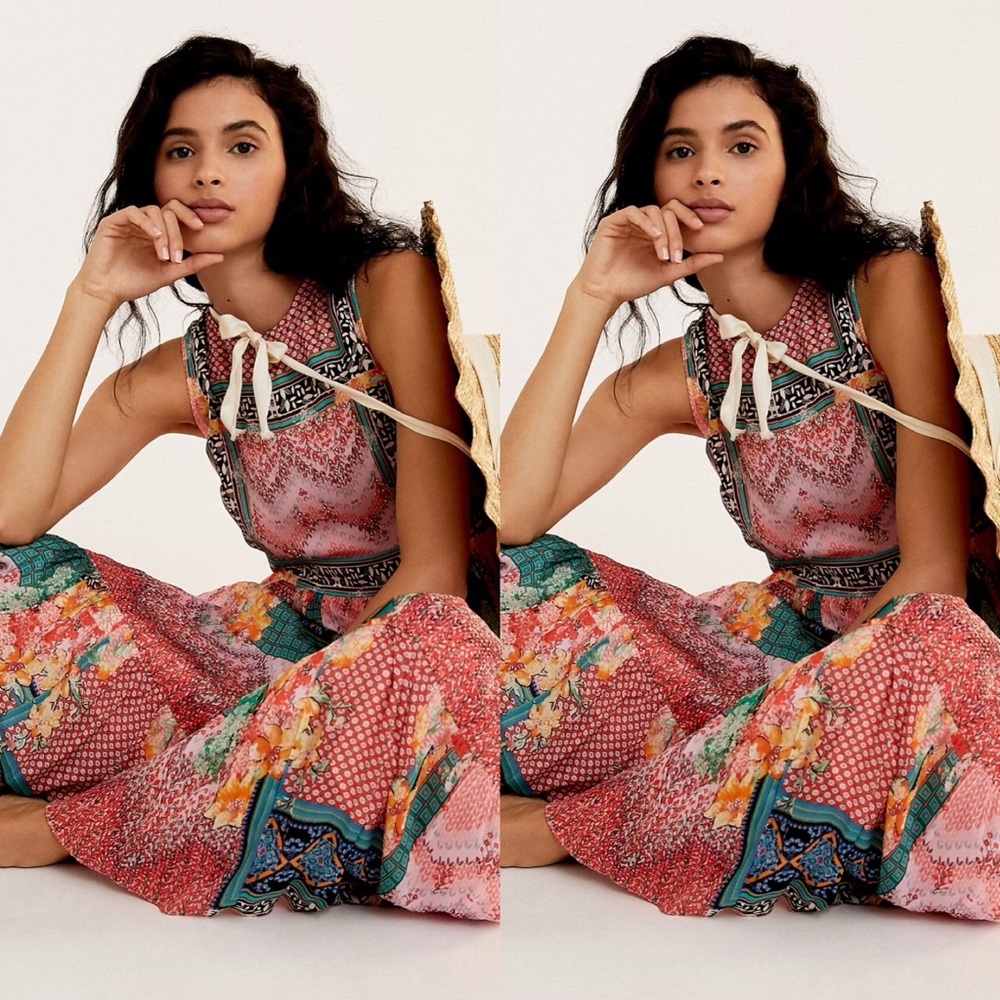 Anthropologie Multicolor Maxi Dress - Picture 2 of 8